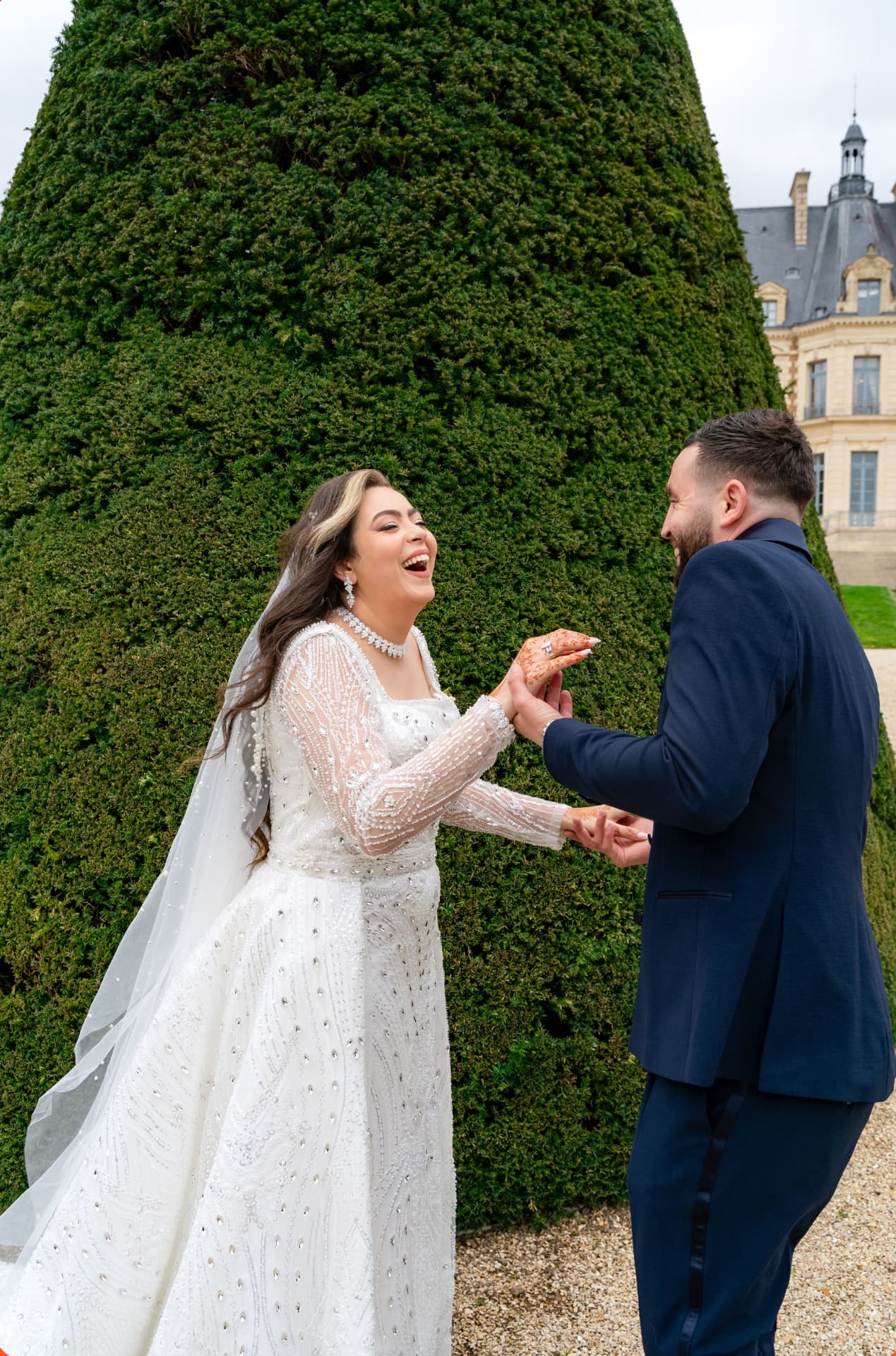 Wedding photo after professional editing by EditWise